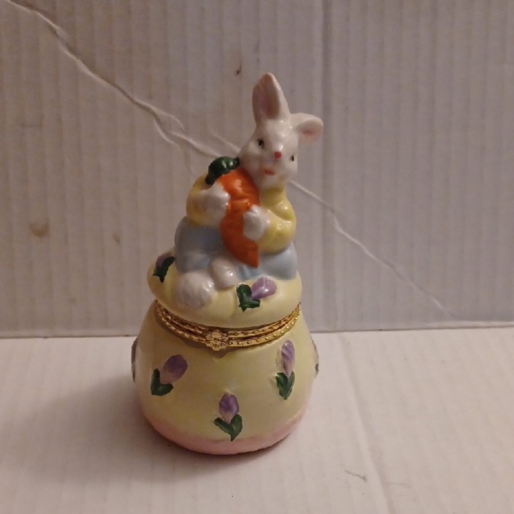 $4 Add-on Easter Bunny Trinket Box